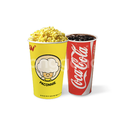 CGV 스몰세트(팝콘(M)+탄산(M))--0