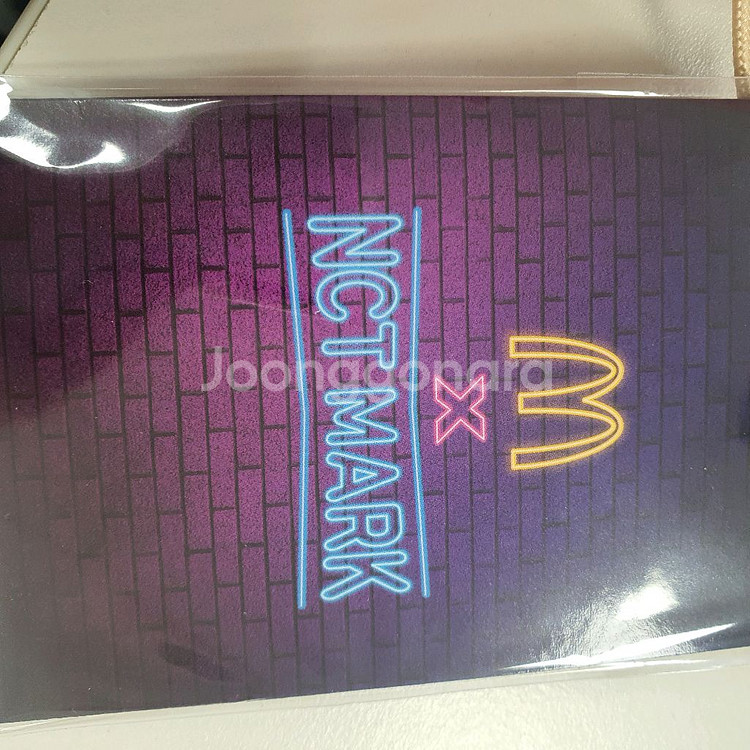 NCT 마크 X 맥도날드 굿즈 미개봉 새상품--0