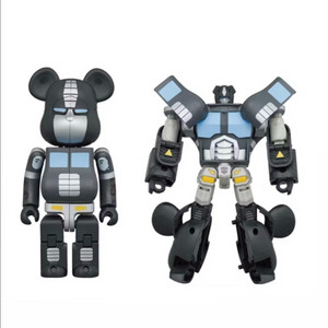 트랜스포머 옵티머스프라임X베이프 블랙 베어브릭 200%