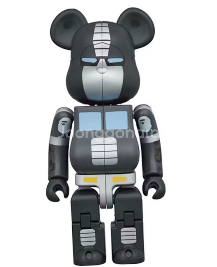 트랜스포머 옵티머스프라임X베이프 블랙 베어브릭 200%--1