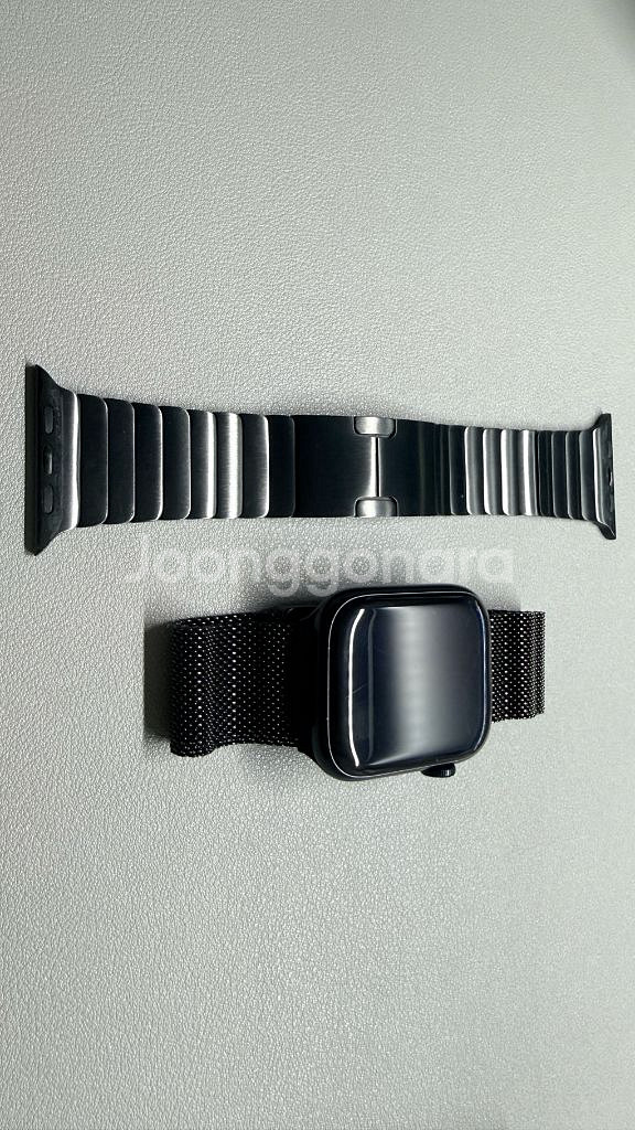 애플워치 8 45mm 미드나이트--2