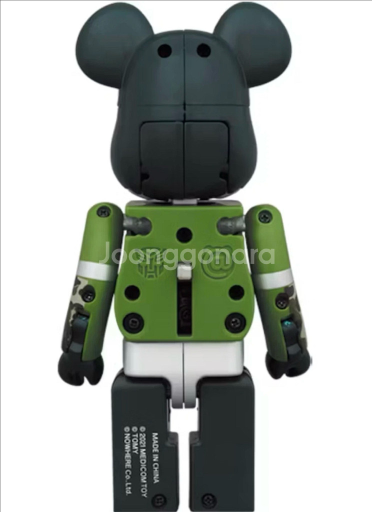 트랜스포머 옵티머스프라임X베이프 그린 베어브릭 200%--2