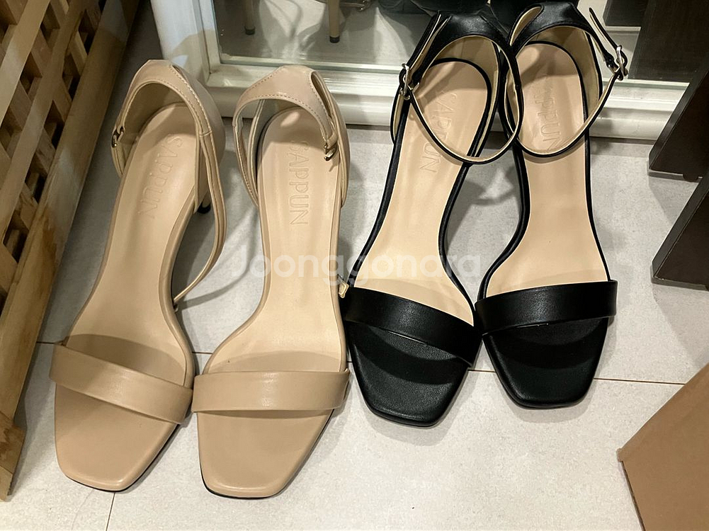 사뿐 스트랩힐 7cm 235--0