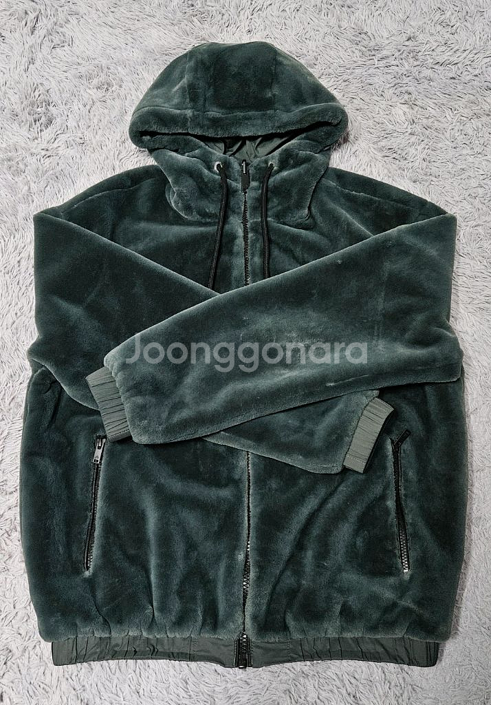 무스너클 페이크퍼 리버시블 양면점퍼 정품--1