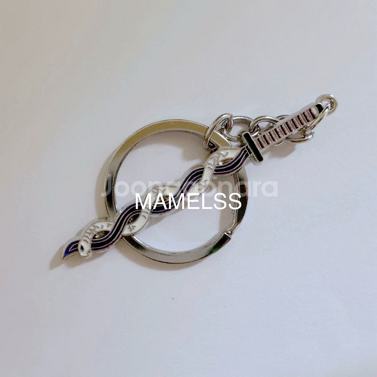 귀멸의 칼날 귀칼 키링 이구로 오바나이 B 새제품--0