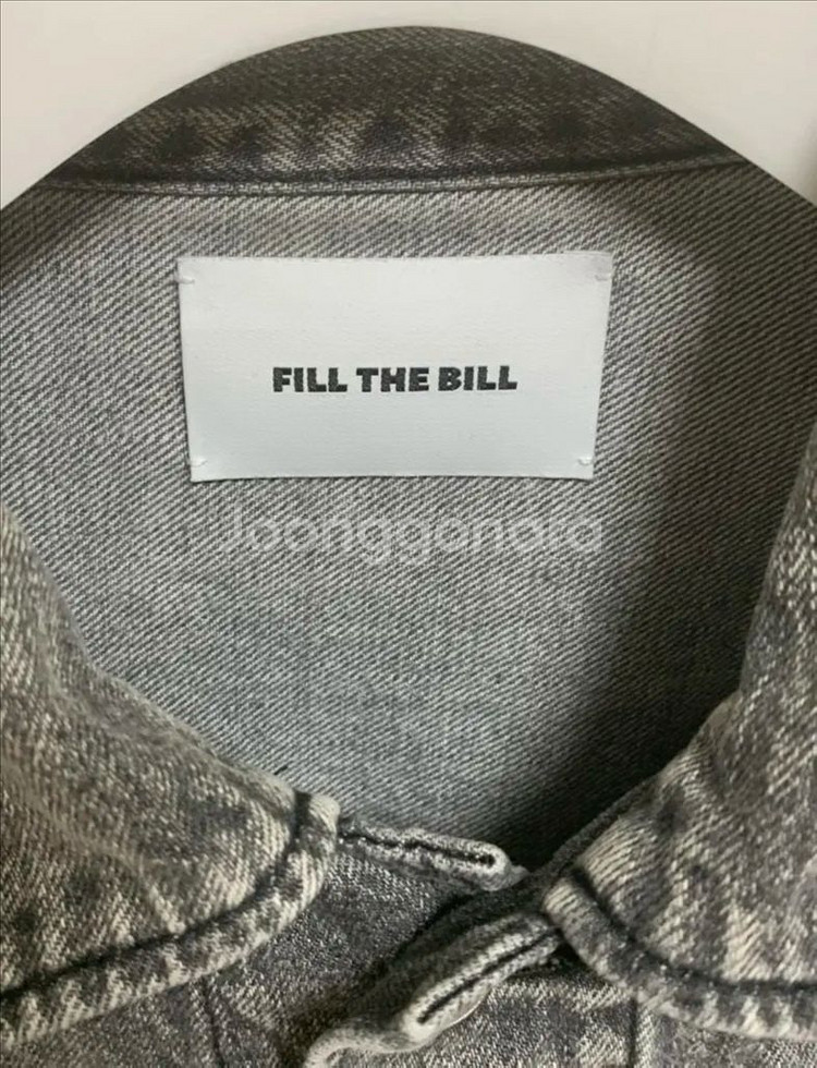 FILL THE BILL 그레이 데님 자켓--12