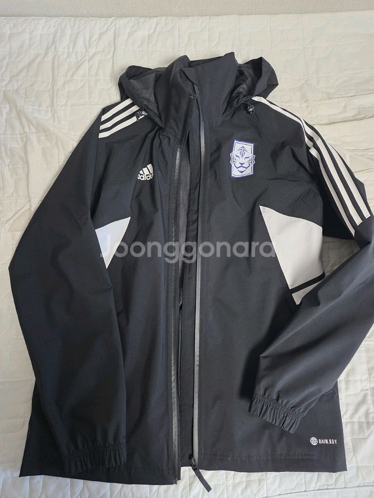 105 XL 아디다스 레인레디 레인자켓 바람막이 국대--0