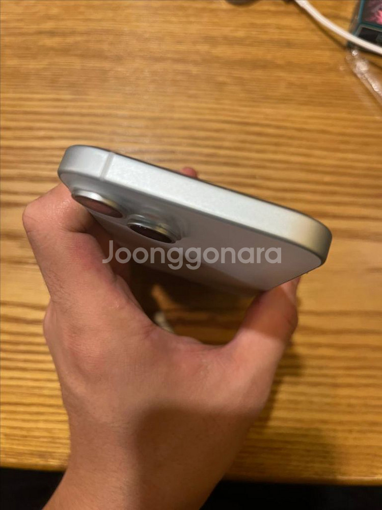 아이폰15 128G 블루--6