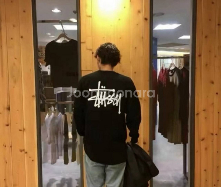 스투시 베이직 롱슬리브 ((새상품))--4