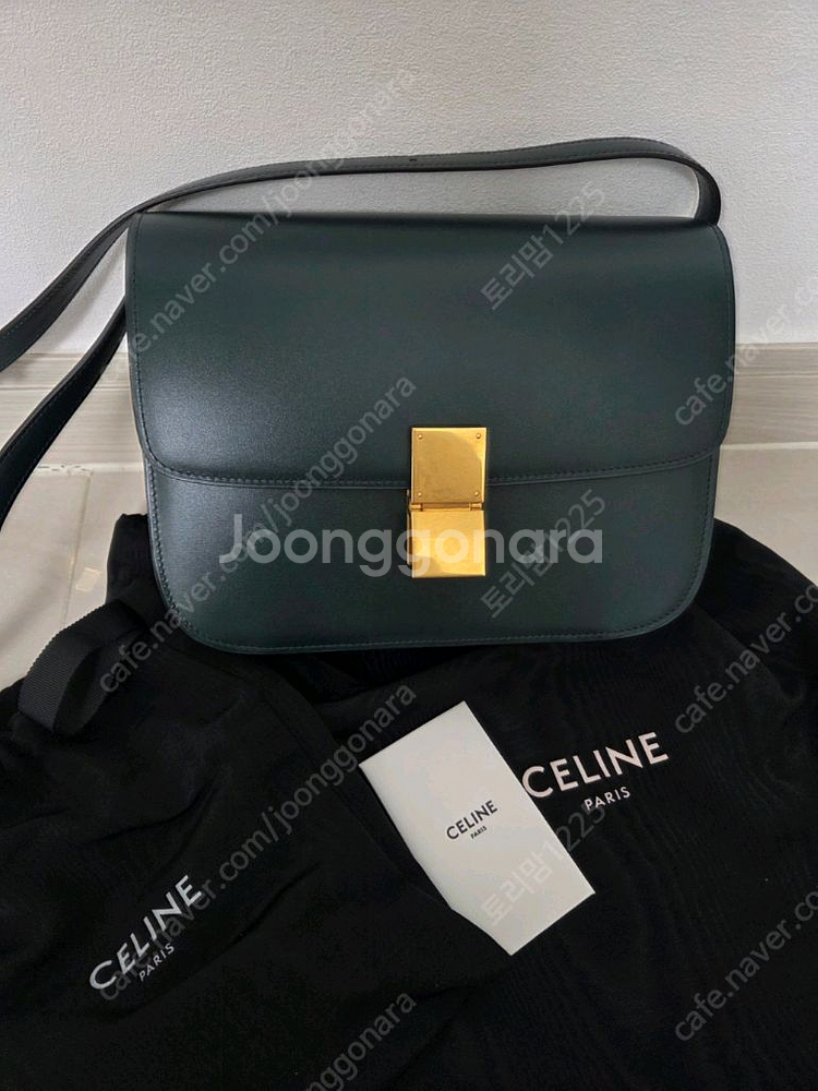 셀린느 클래식박스 미듐 새상품--1