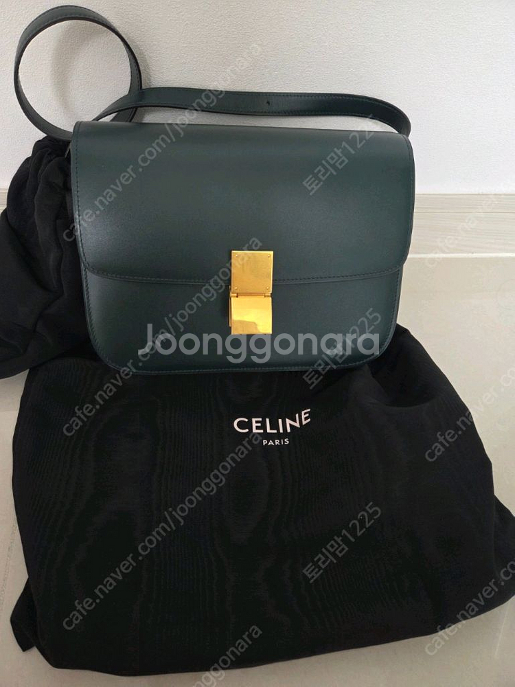 셀린느 클래식박스 미듐 새상품--7