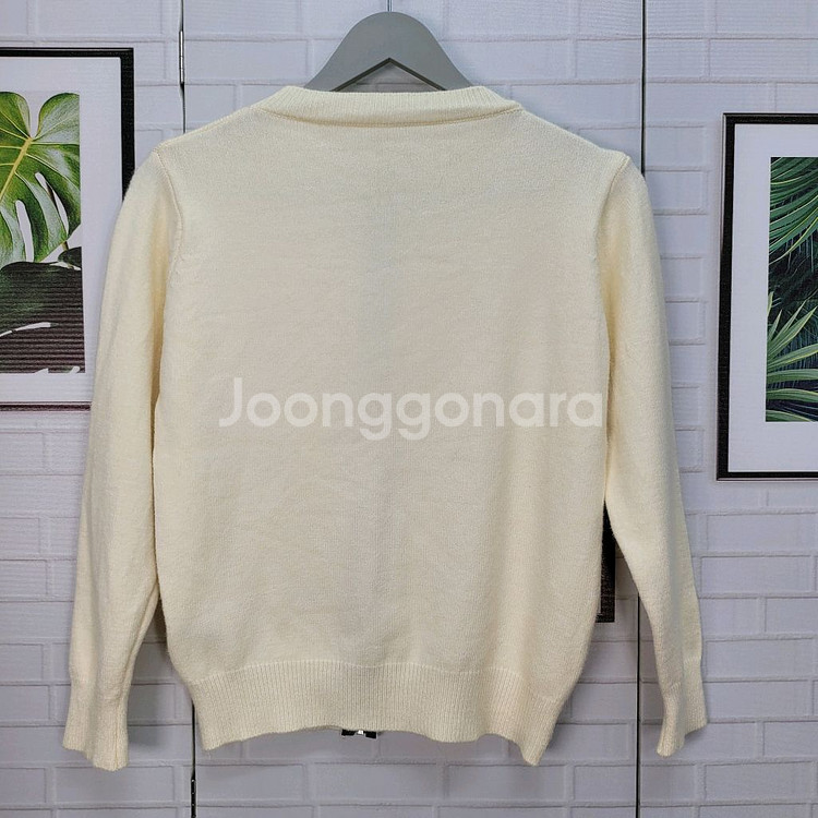 on&on 온앤온 니트 집업 자수 집업 가디건 55--4