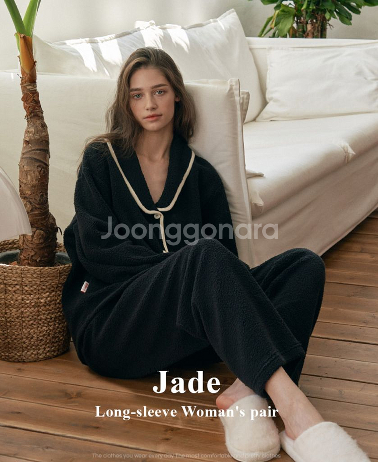 울랄라파자마 제이드 기모셋업--5