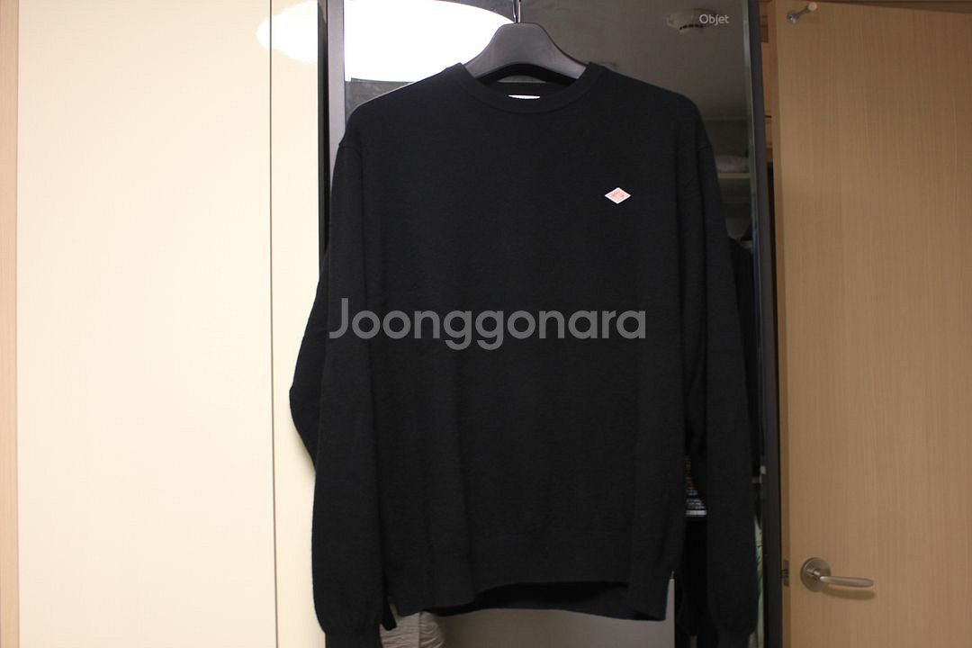 단톤 24fw 블랙 로고 니트--0