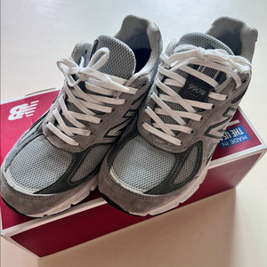 뉴발란스 990v4 그레이 235사이즈(새상품급)