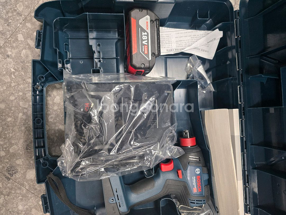 보쉬 충전임팩드라이버 GDX 18V-200 미사용--2