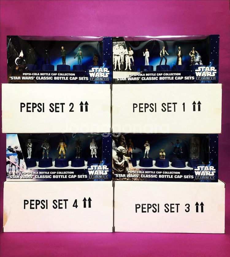 스타워즈 펩시 보틀캡--1