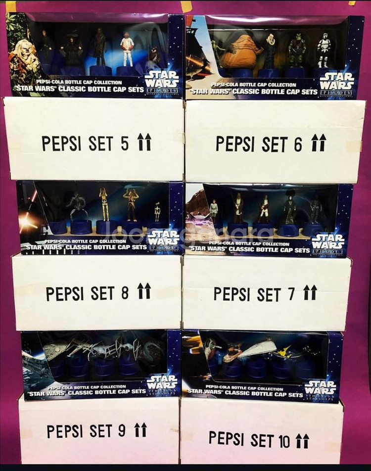 스타워즈 펩시 보틀캡--2
