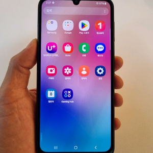 갤럭시A24 블랙 128GB LG공기계 중고폰 최저가