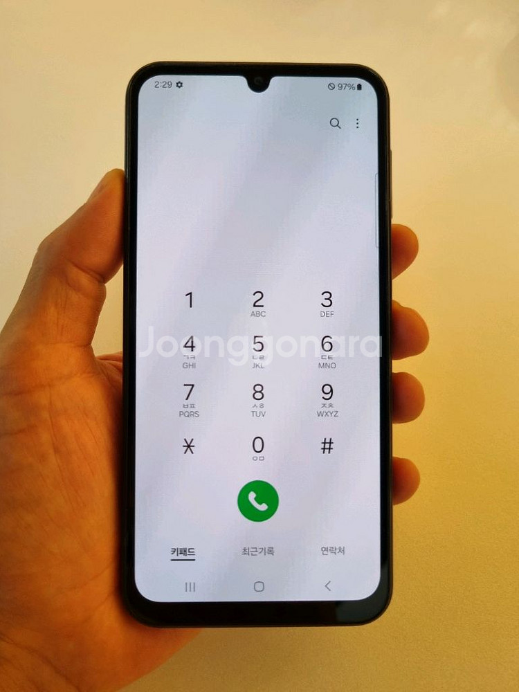 갤럭시A24 블랙 128GB LG공기계 중고폰 최저가--8