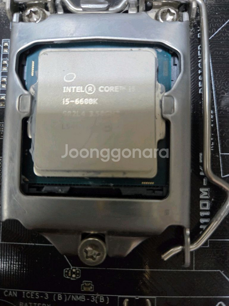 데스크탑 6600K 와 고장 보드 팝니다--1