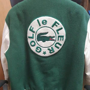 라코스테 골프왕 바시티 스타디움 자켓 L