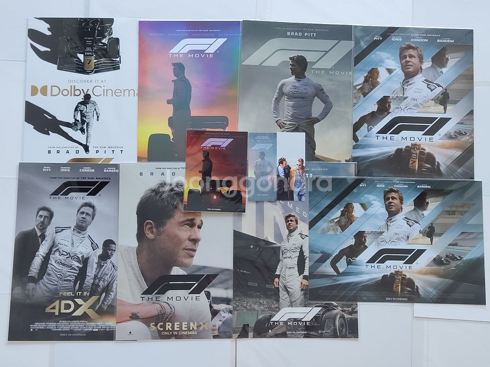 F1 더 무비 돌비시네마 선셋 포스터 TTT 아트카드--0