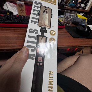 170cm 셀카봉 셀프스크린 내장 삼각대 알루미늄