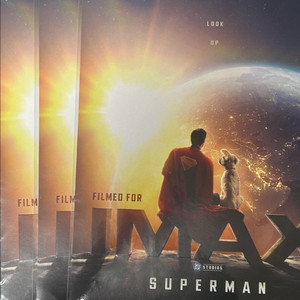 슈퍼맨 IMAX 영화 포스터