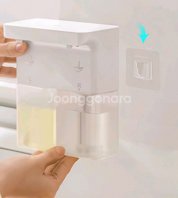 손세정제+세제 디스펜서 새상품--3