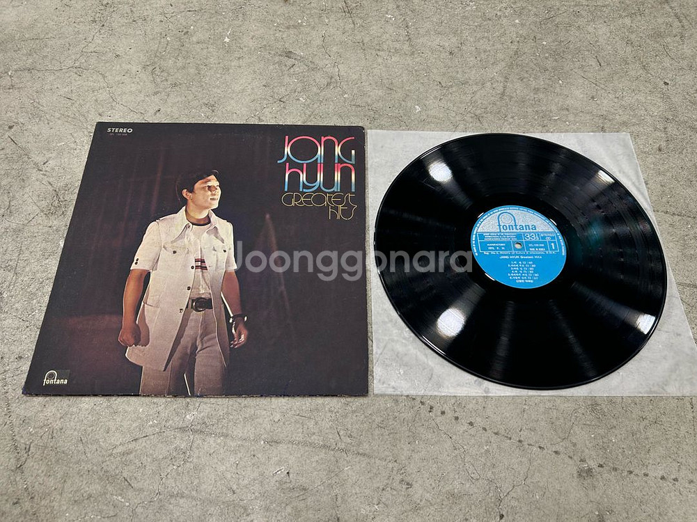 장현 Greatest Hits초판 lp 레코드판 신중현--0