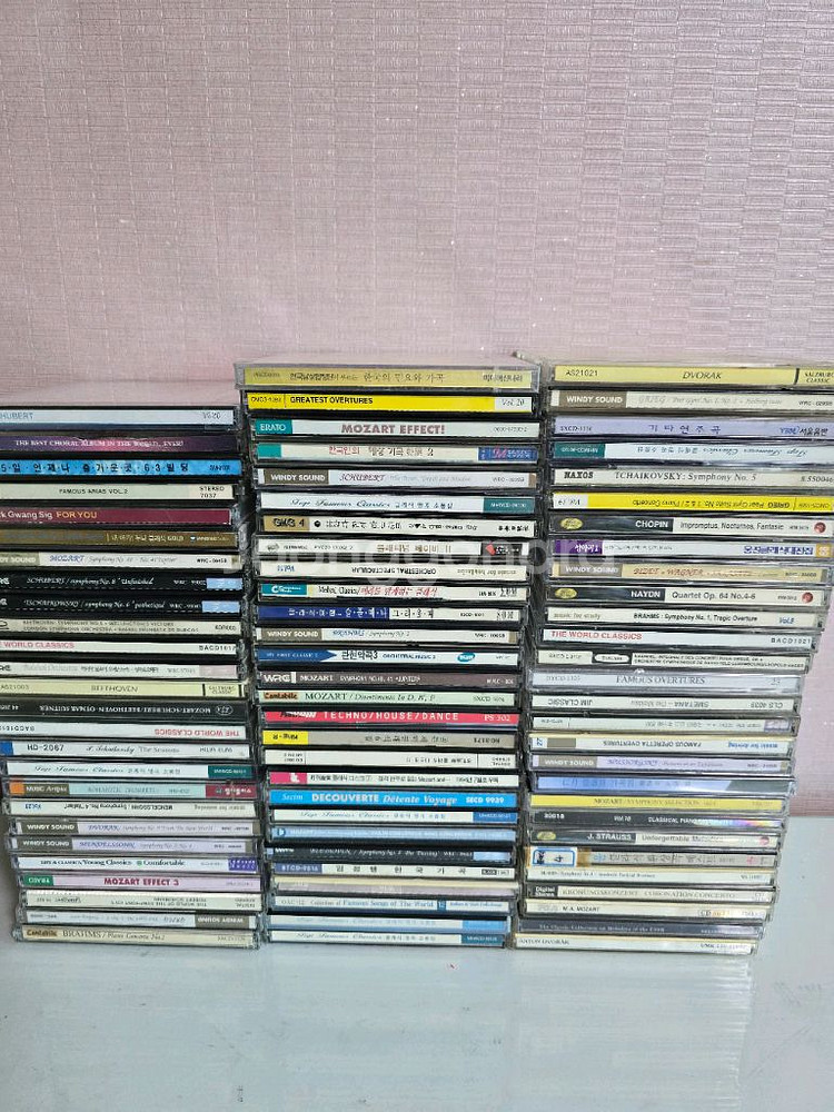 클래식 가곡등 CD 일괄--0
