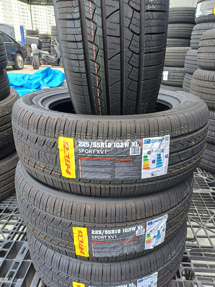 225 55 18 하이로 타이어 (새제품) 4본 1세트--7