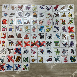 포켓몬 띠부씰 신버전 판매합니다.