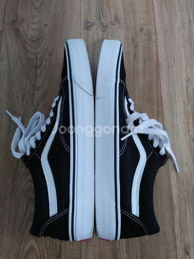 반스(Vans) 올드스쿨 블랙 와이드(Wide) 285--2