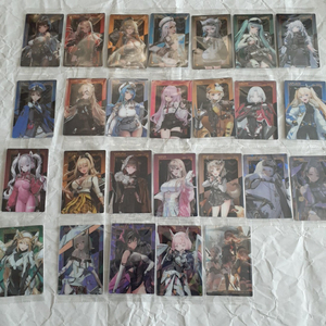 희귀) 니케 웨하스 카드 1탄 전종