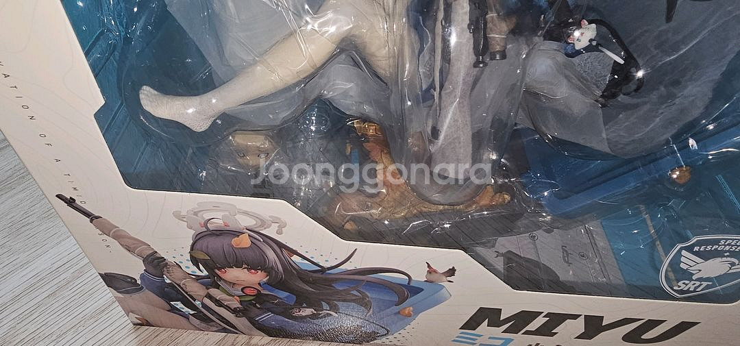 엘레강트 블루아카이브 미유 피규어 (헤일로 파손품)--1