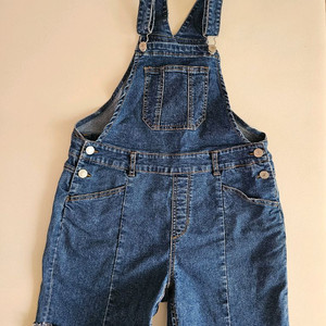 행텐 데님 멜빵 반바지 17