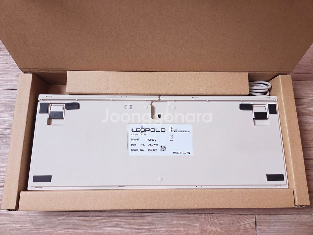 레오폴드 fc980c 아이보리 무선개조 판매합니다--2