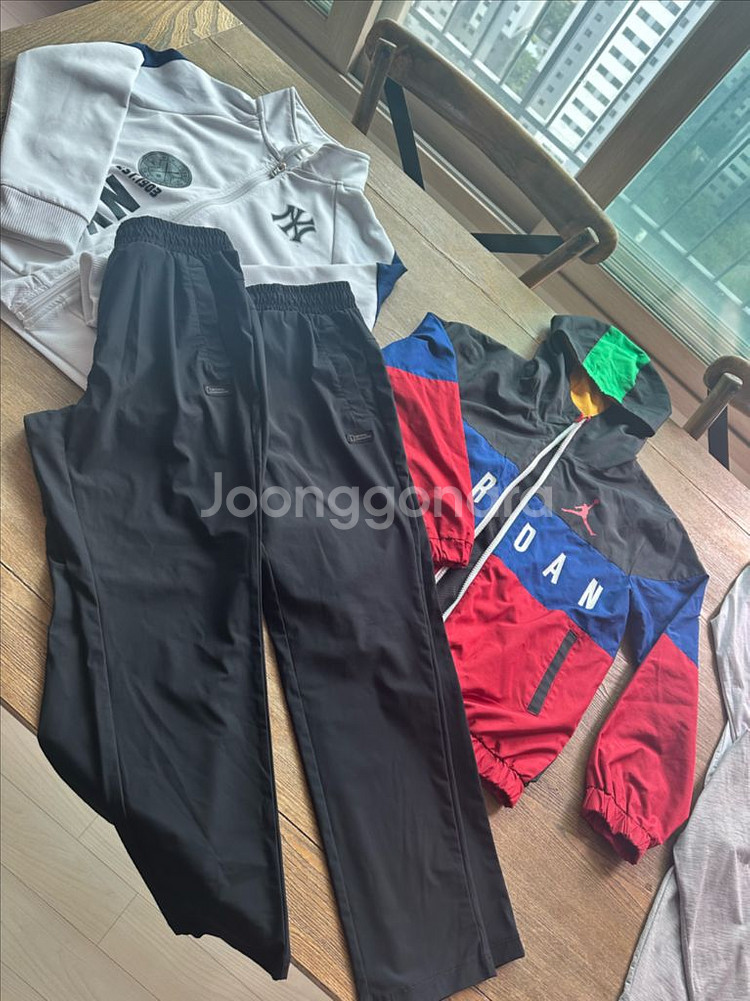 130 남아 간절기 점퍼 바람막이 바지 나이키mlb--5