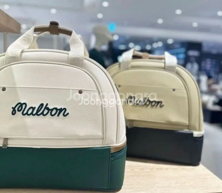 말본골프 보스턴백--1