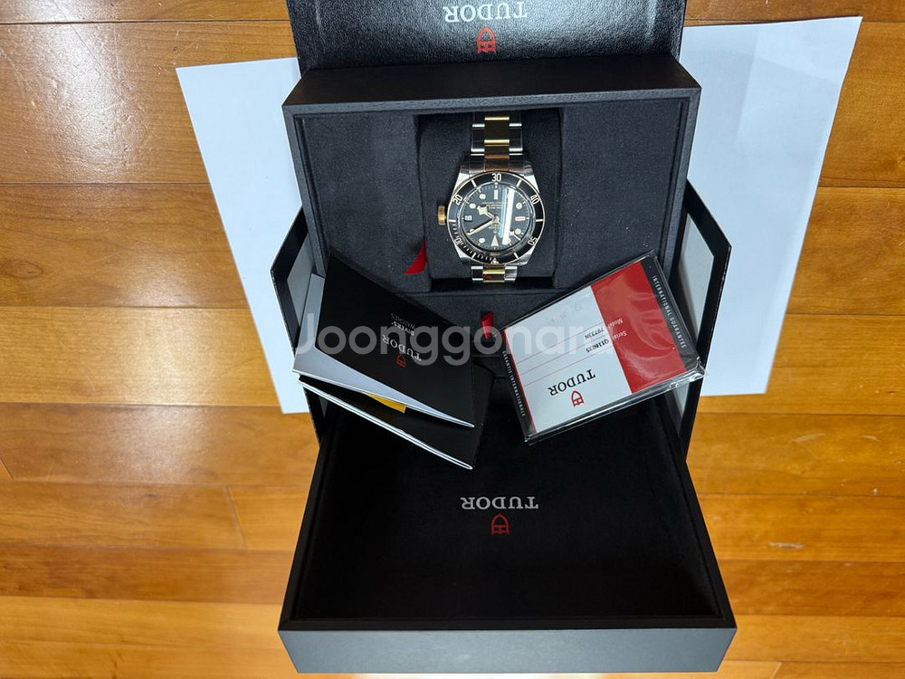 튜더블랙베이58 79733N 41미리 콤비--0