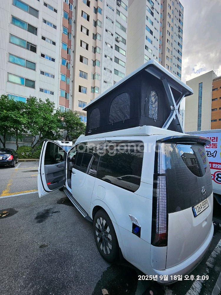 스타리아 마레캠핑카 LPG 9인승 라운지 인스퍼 24년--8