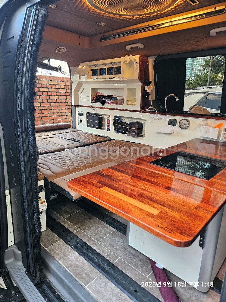 스타리아 마레캠핑카 LPG 9인승 라운지 인스퍼 24년--9