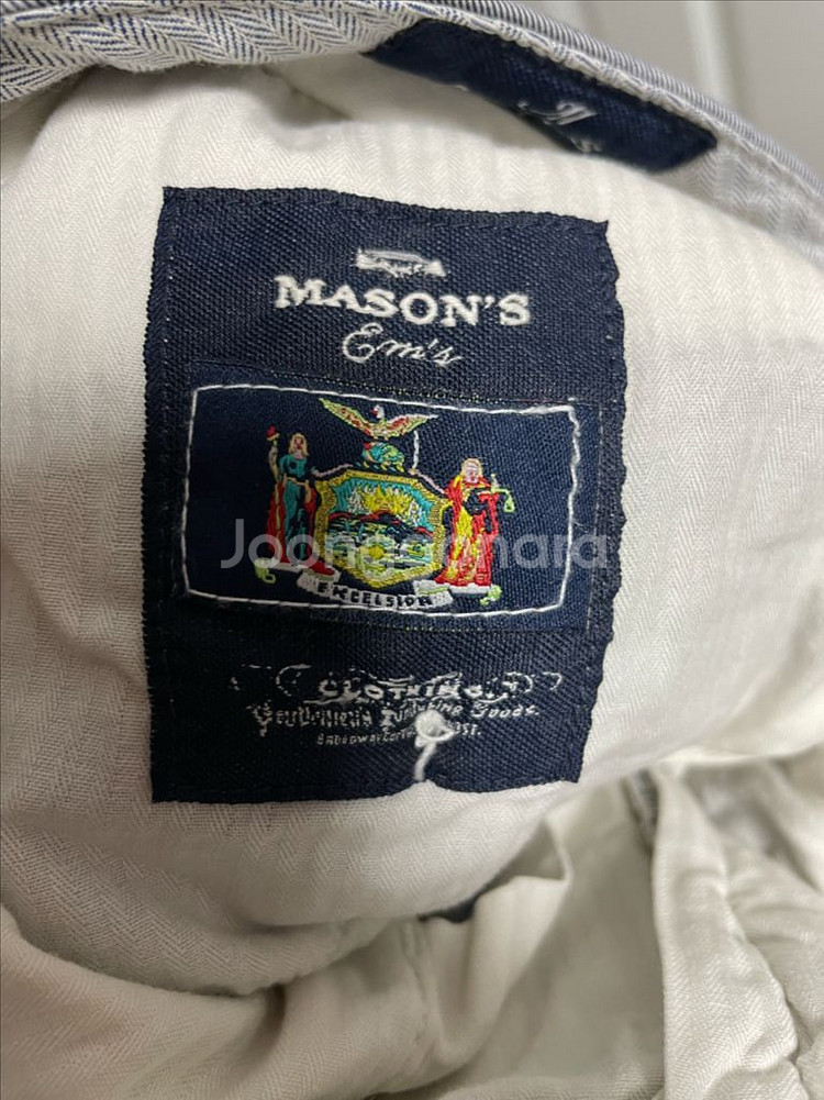 이태리 Masons(메종) 스트레치 코튼팬츠 it46--4