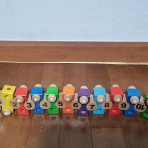 도토리브로 실꿰기 기차놀이