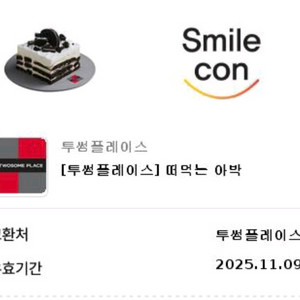 타 제품 구매가능! 투썸 떠먹는 아박 / 투썸플레이스