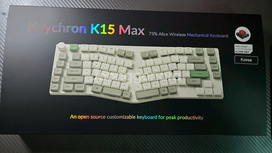 키크론 K15 프로맥스 키보드 팝니다--0