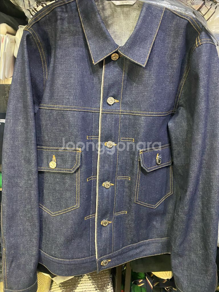 STU Selvedge Denim Jacket--0