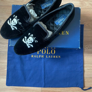 폴로 랄프로렌 스컬 벨벳슬리퍼(로퍼) 270